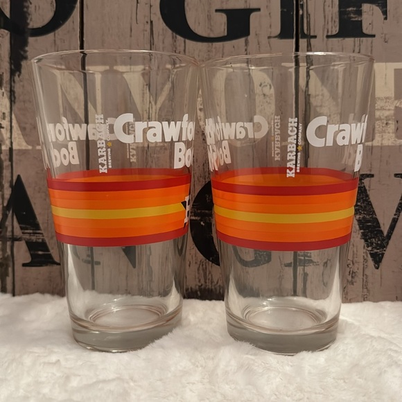 Karbach Brewing Crawford Bock Pint Glasses- Set of 2, 16 oz each - Picture 2 of 4